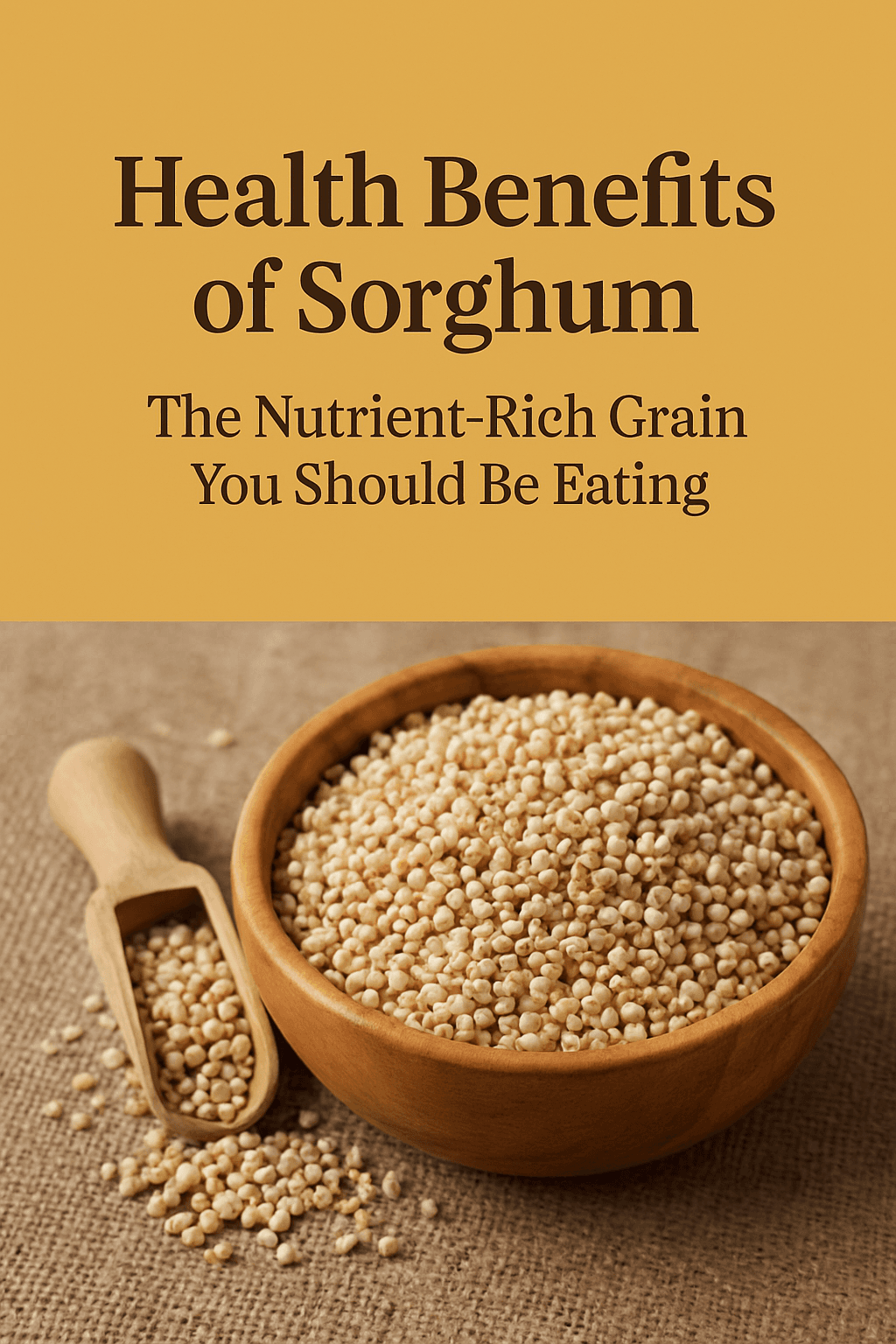 Health Benefits of Sorghum: The Nutrient-Rich Grain You Should Be Eating